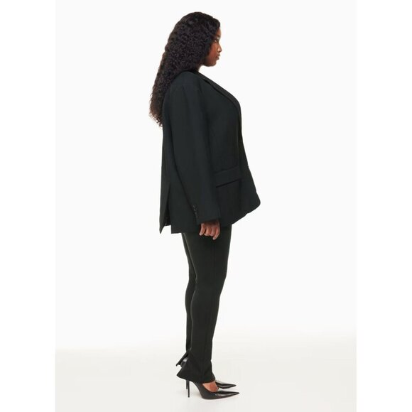 Aritzia BABATON ATELIER Vogue Cruise Blue Single Oversized Blazer Jacket, Size 3 - Picture 15 of 16